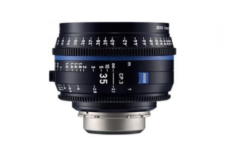 Zeiss CP.3 35mm T2.1 Compact Prime Lens (EF) Mount, Meters