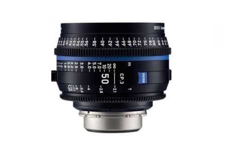 Zeiss CP.3 50mm T2.1 Compact Prime Lens ( EF) Mount, Meters