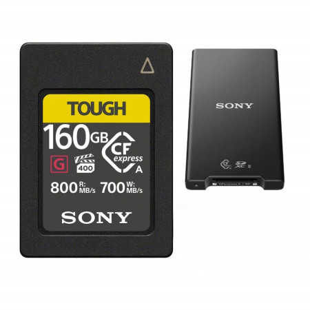 Sony CFexpress Type A Memory Card 160GB + Reader