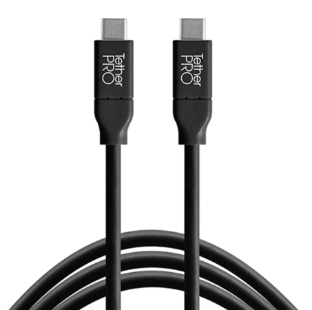 Tether Tools TetherPro USB-C to USB-C 4.6m Black