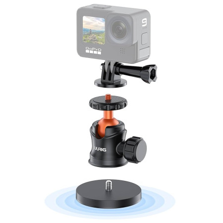 Arm for action cameras and mobile phones