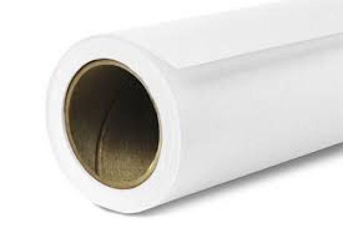 White Paper Background, 2.72m Wide, Without Stand