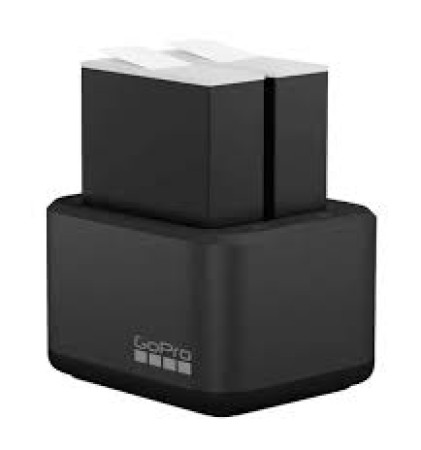 GoPro Dual-Battery Charger with Two Enduro Batteries for Select HERO Black Cameras