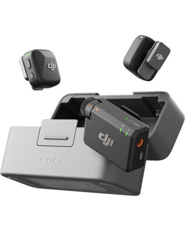 DJI Mic Mini 2-Person Compact Wireless Microphone System for Camera & Smartphone