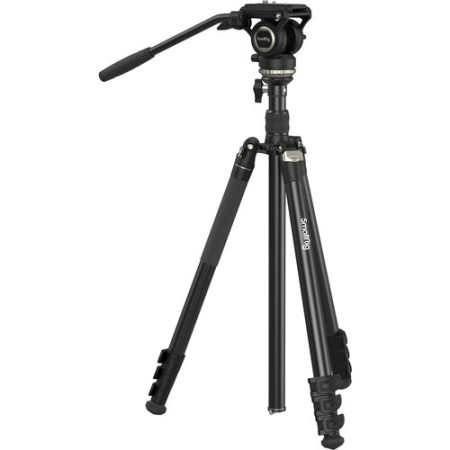 SmallRig CT210 Video Tripod with Fluid Head