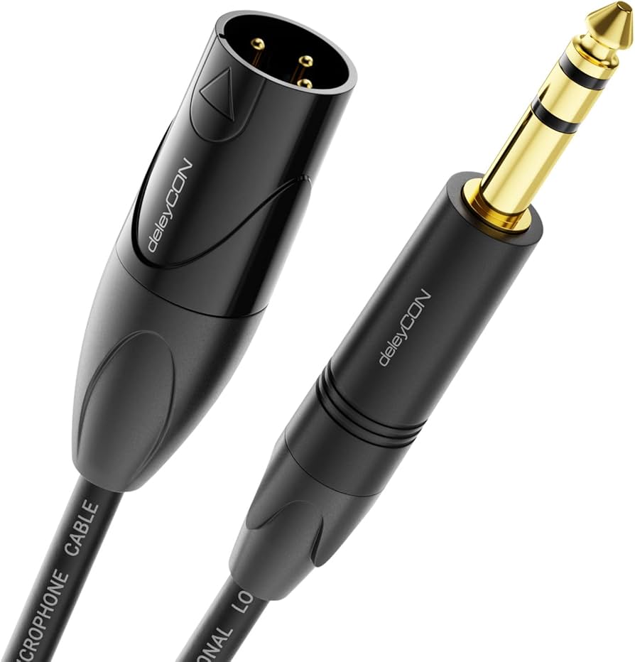 XLR Female to Male Stereo Microphone Cable