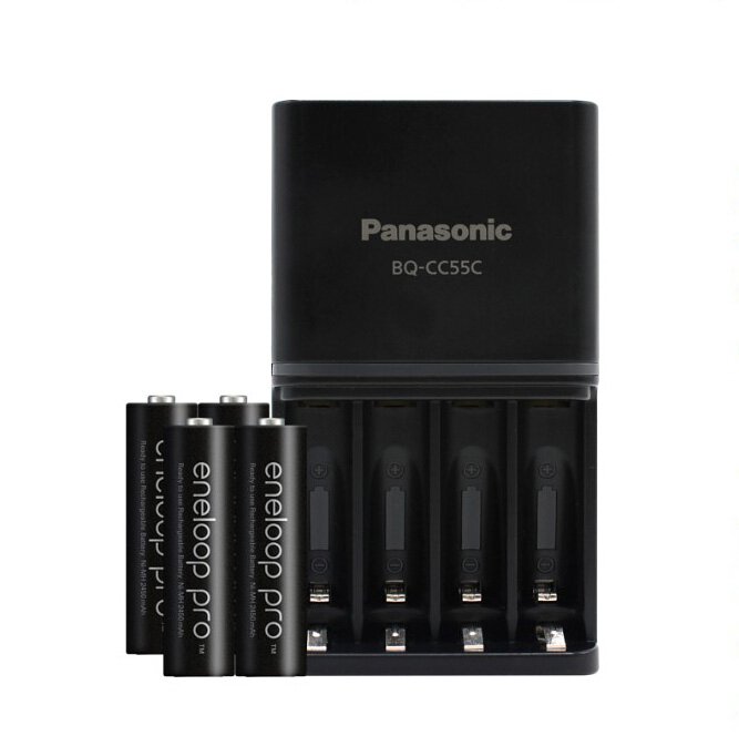 4 بطاريات قابلة للشحن